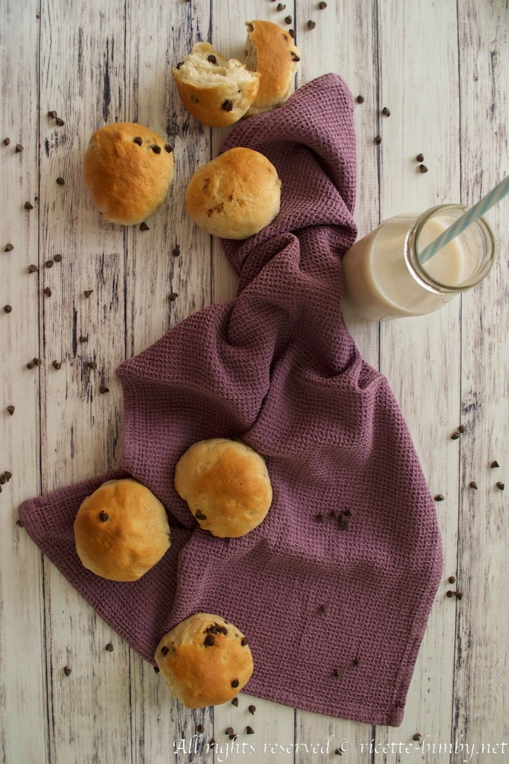 Thermomix chocolate chip buns