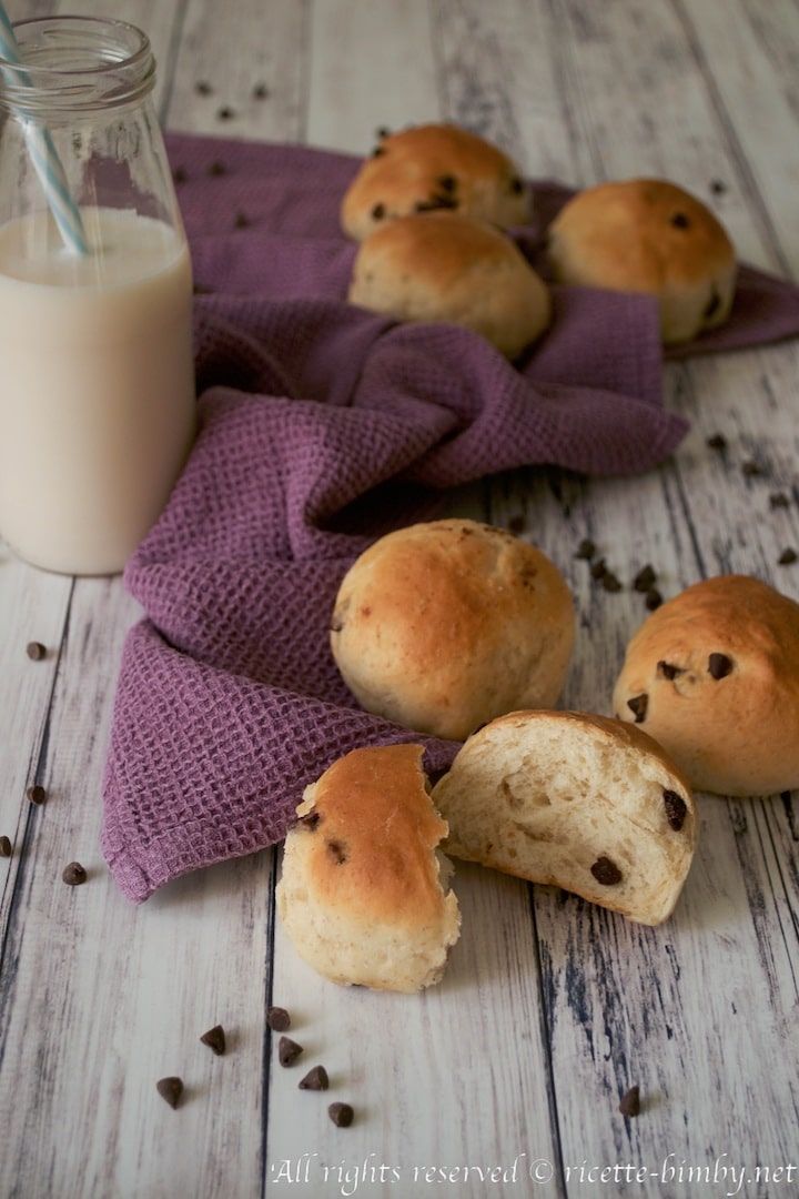Thermomix chocolate chip buns