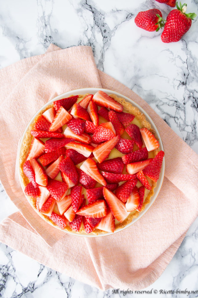 Crostata alle fragole bimby