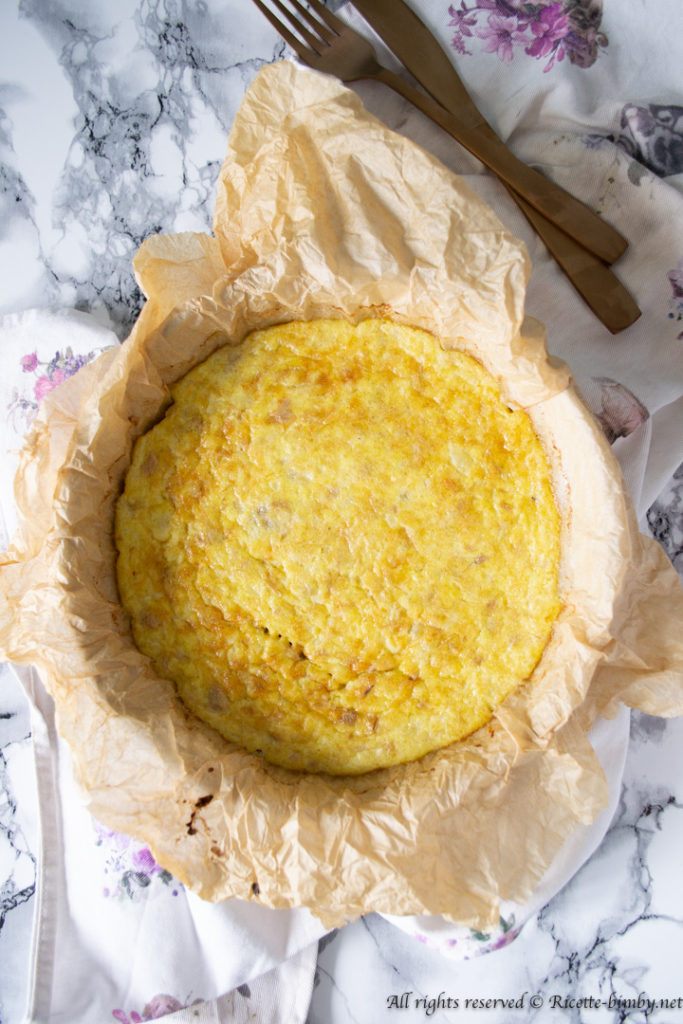 Frittata tonno e cipolle bimby