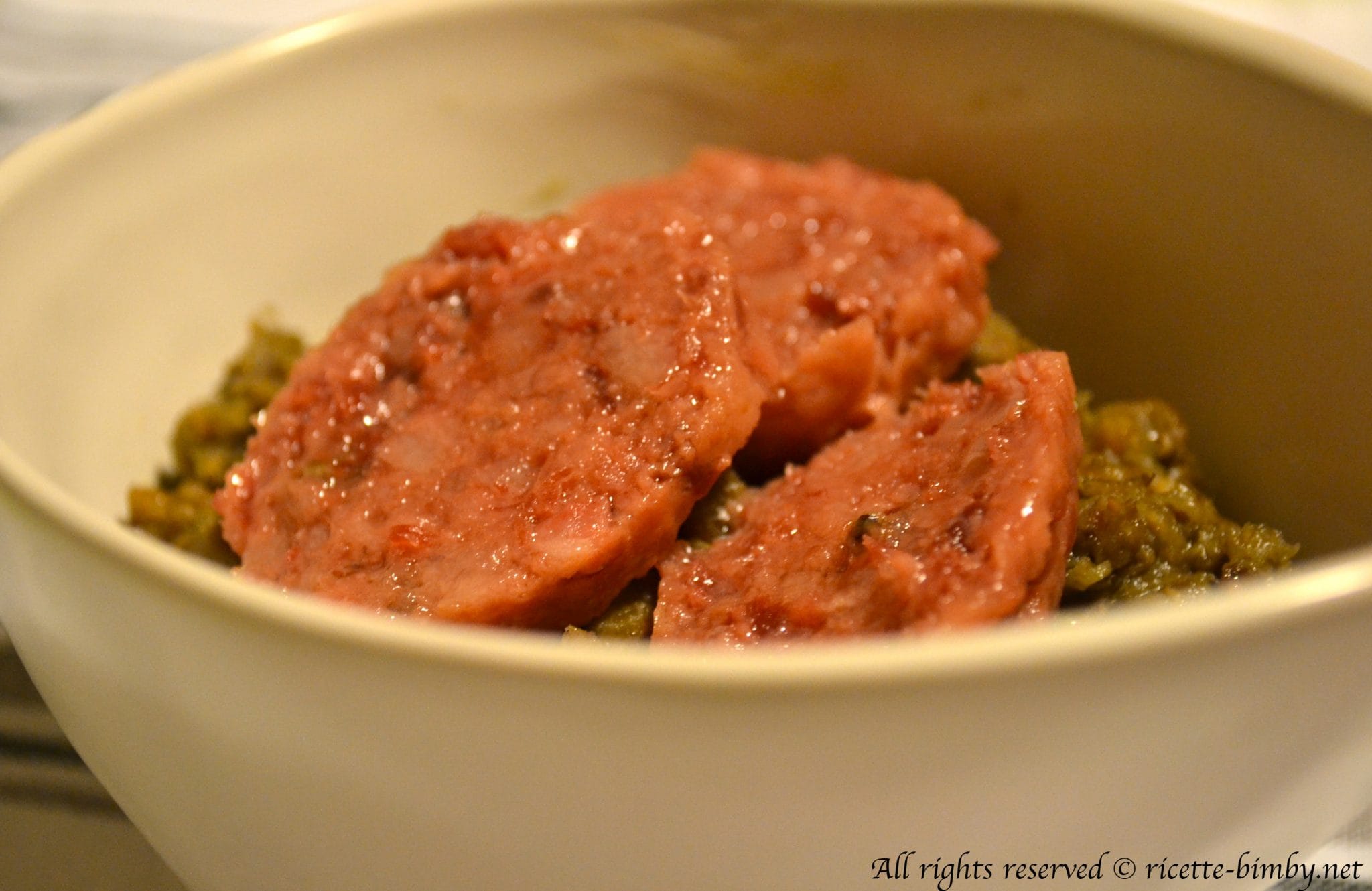 Lenticchie e cotechino Bimby