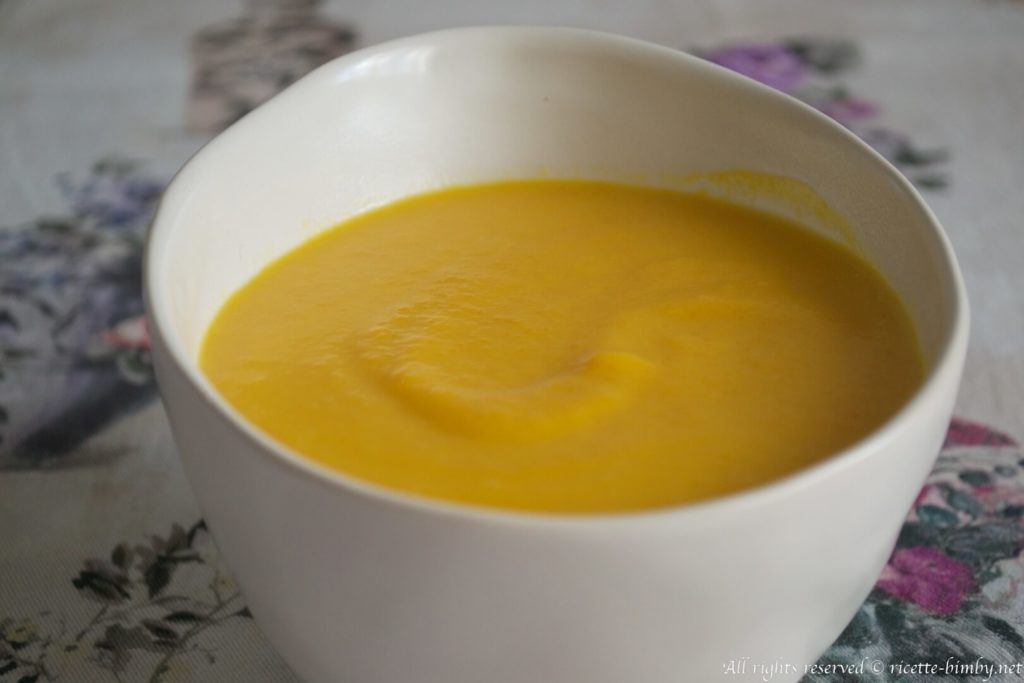 Vellutata di zucca e porri Bimby