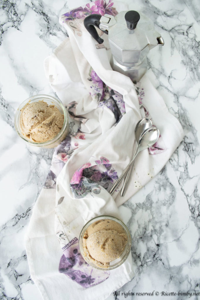 Gelato al caffè senza uova bimby