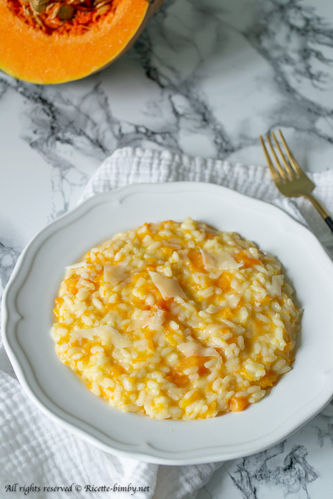 Risotto alla zucca bimby