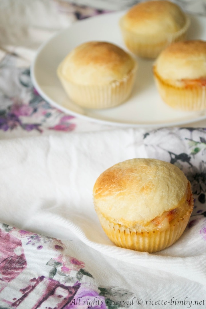 Muffin alla pizza bimby