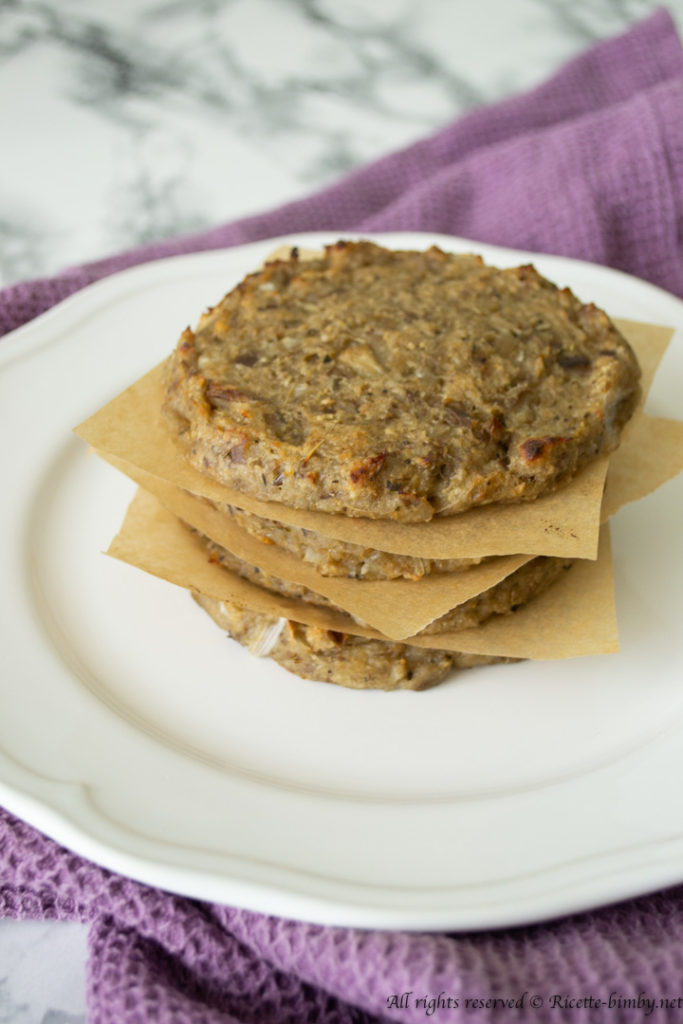 Burger di melanzane bimby