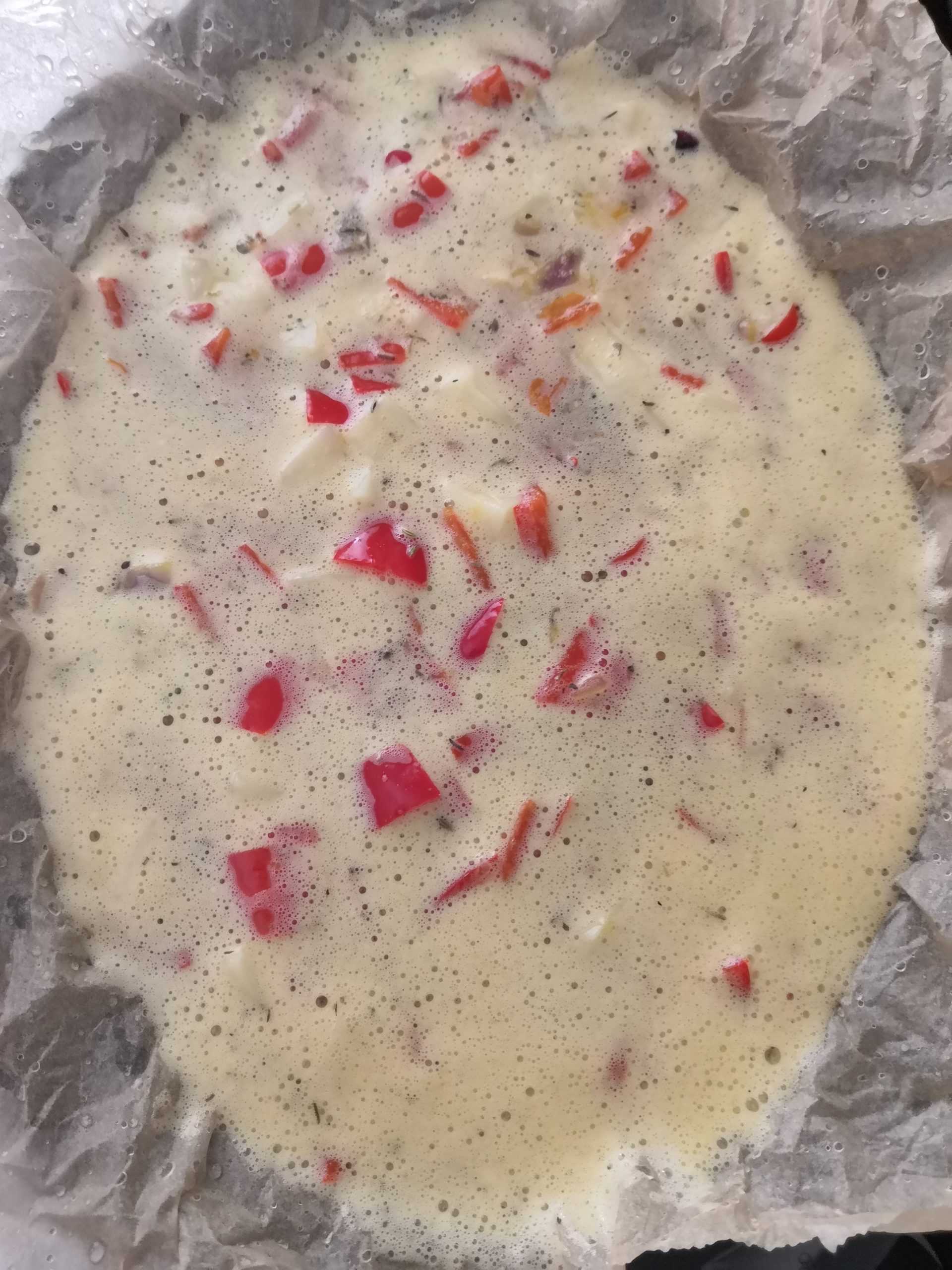 Frittata di peperoni bimby