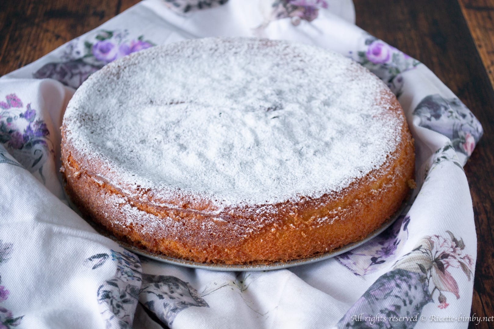 Torta al limone e alle mandorle di Nigella Bimby