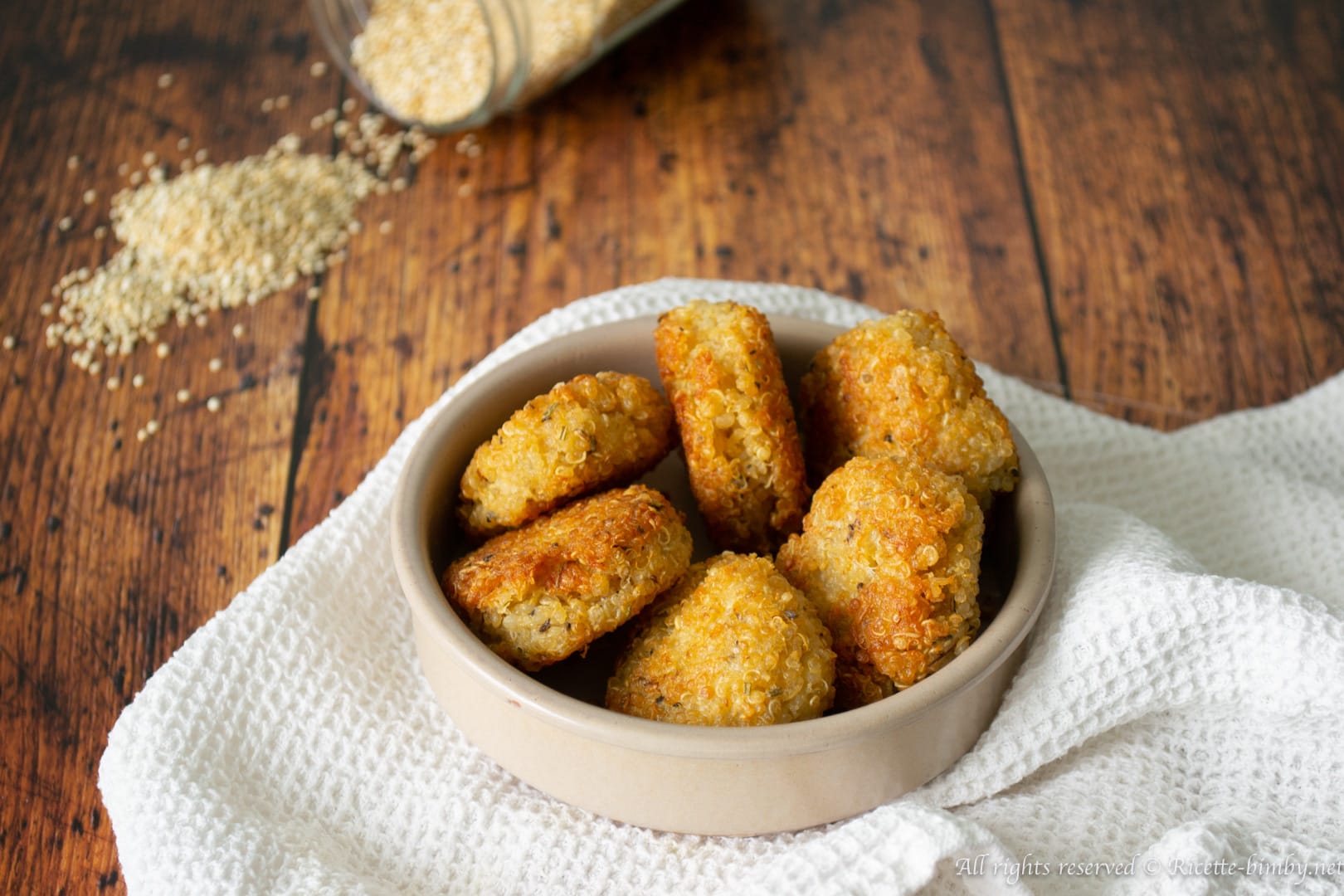 Frittelle di quinoa Bimby