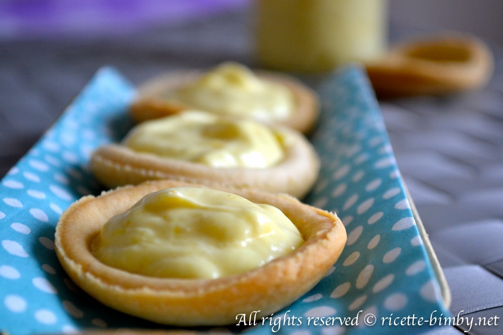 Tartellette di pasta brisée con maionese al curry Bimby