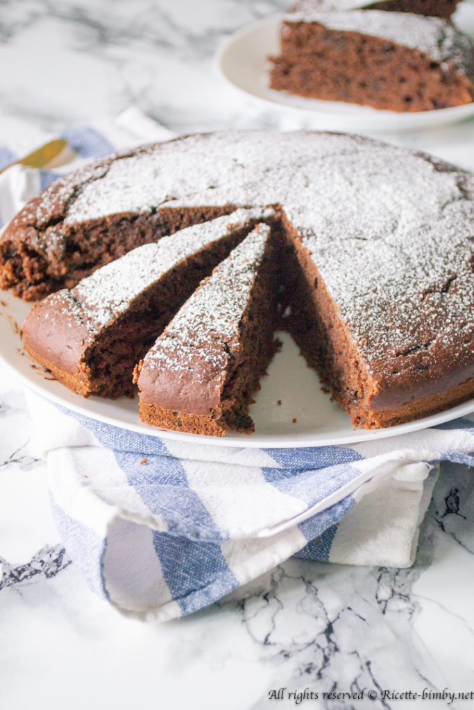 Torta al cioccolato e tofu bimby