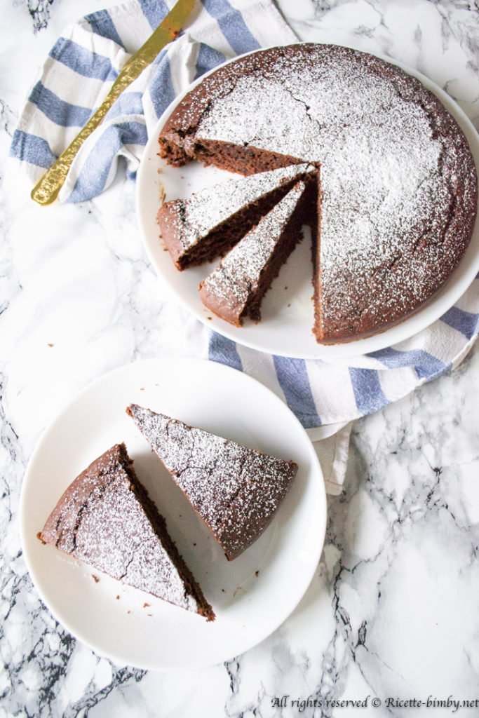 Torta al cioccolato e tofu bimby