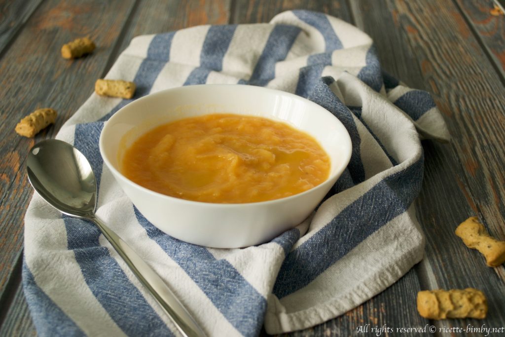 Vellutata di patate e zucca Bimby