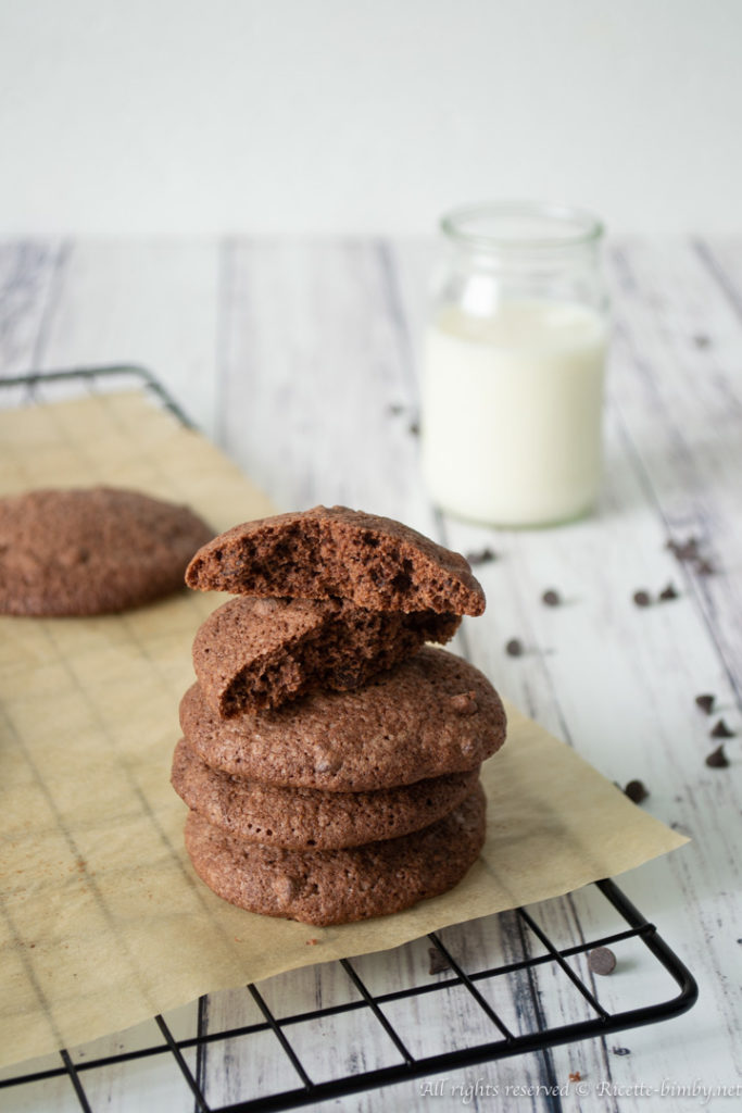 Biscotti al cioccolato senza glutine bimby