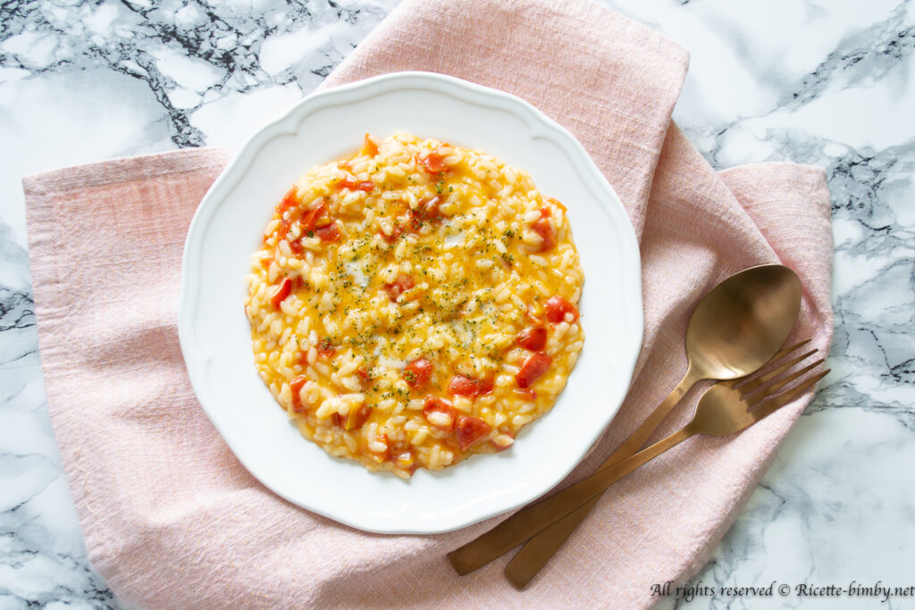 Risotto pomodorini e mozzarella Bimby