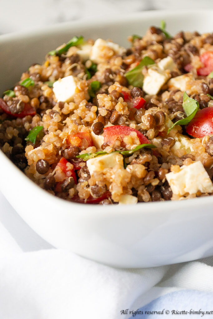 Insalata di quinoa e feta bimby