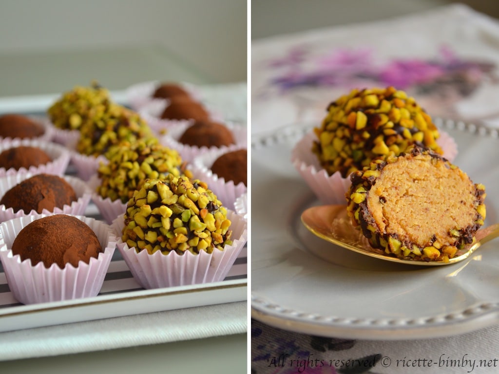 Tartufi di Pandoro Bimby