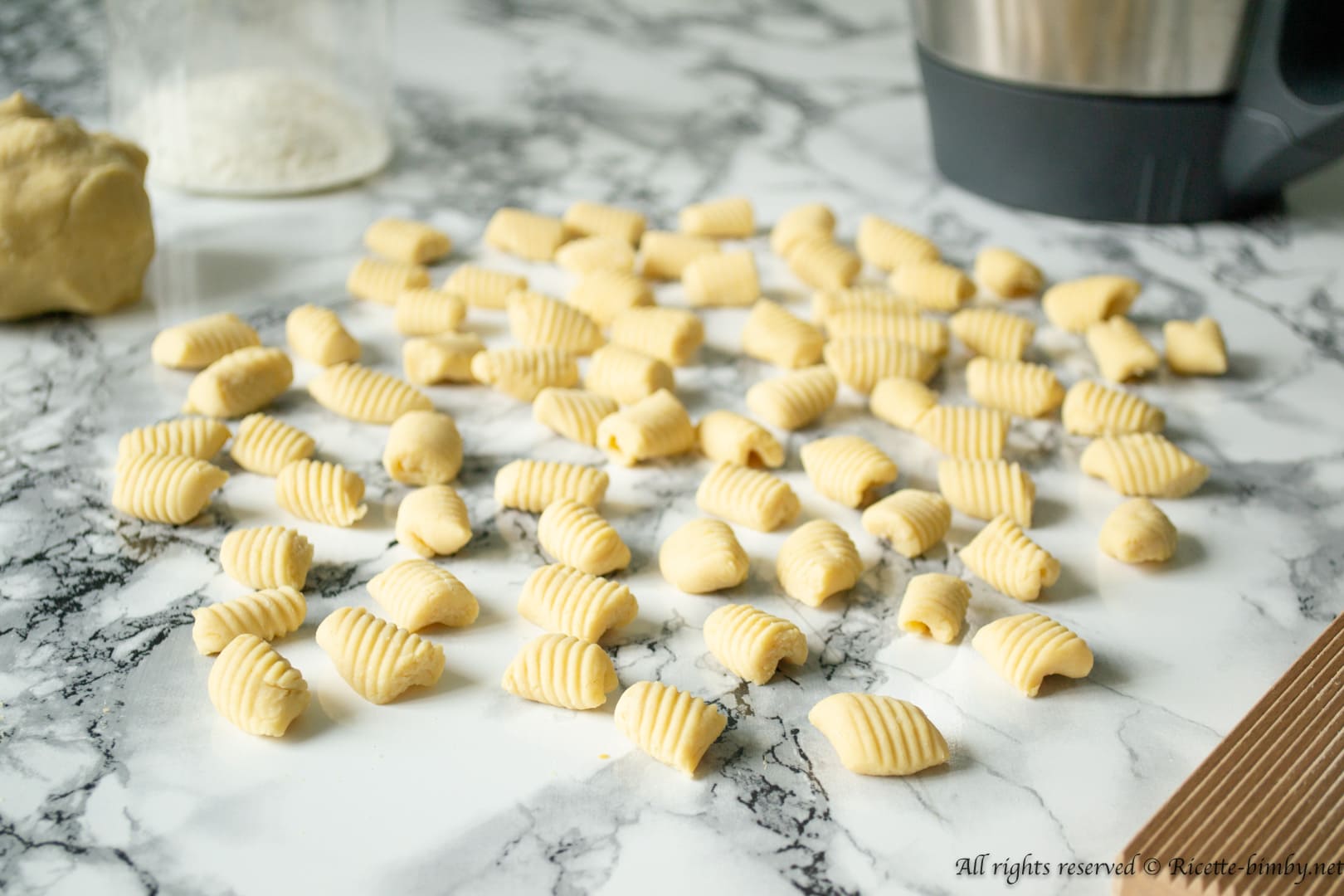 Gnocchi di ceci Bimby