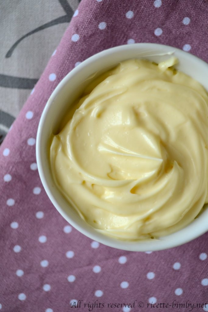Maionese pastorizzata bimby