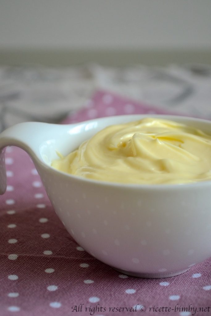 Maionese pastorizzata bimby
