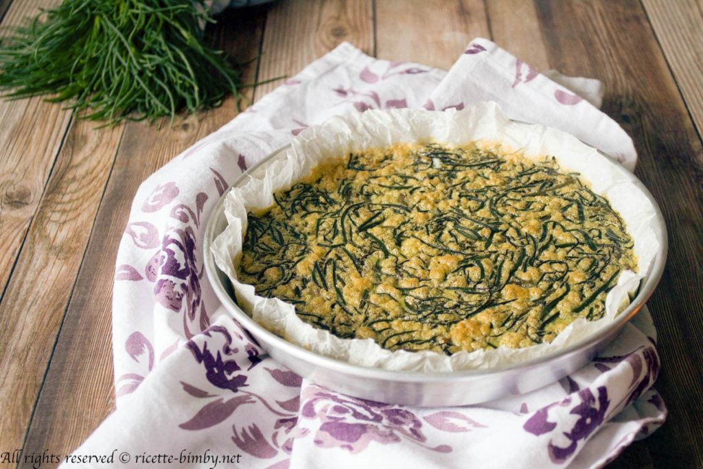 Frittata agli agretti Bimby