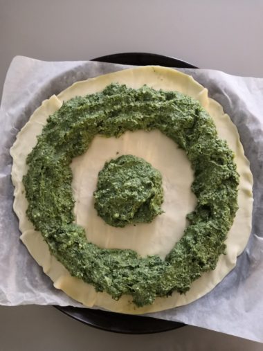 Torta fiore con spinaci e ricotta bimby passaggi