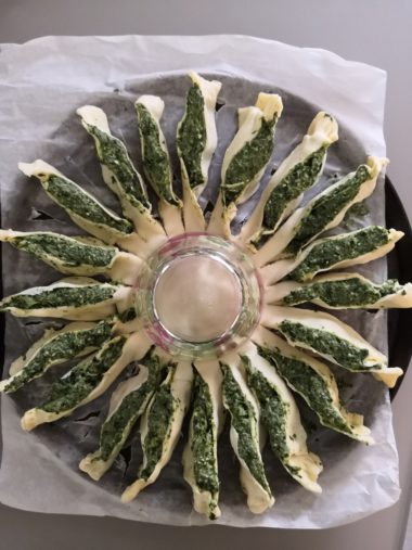 Torta fiore con spinaci e ricotta bimby passaggi