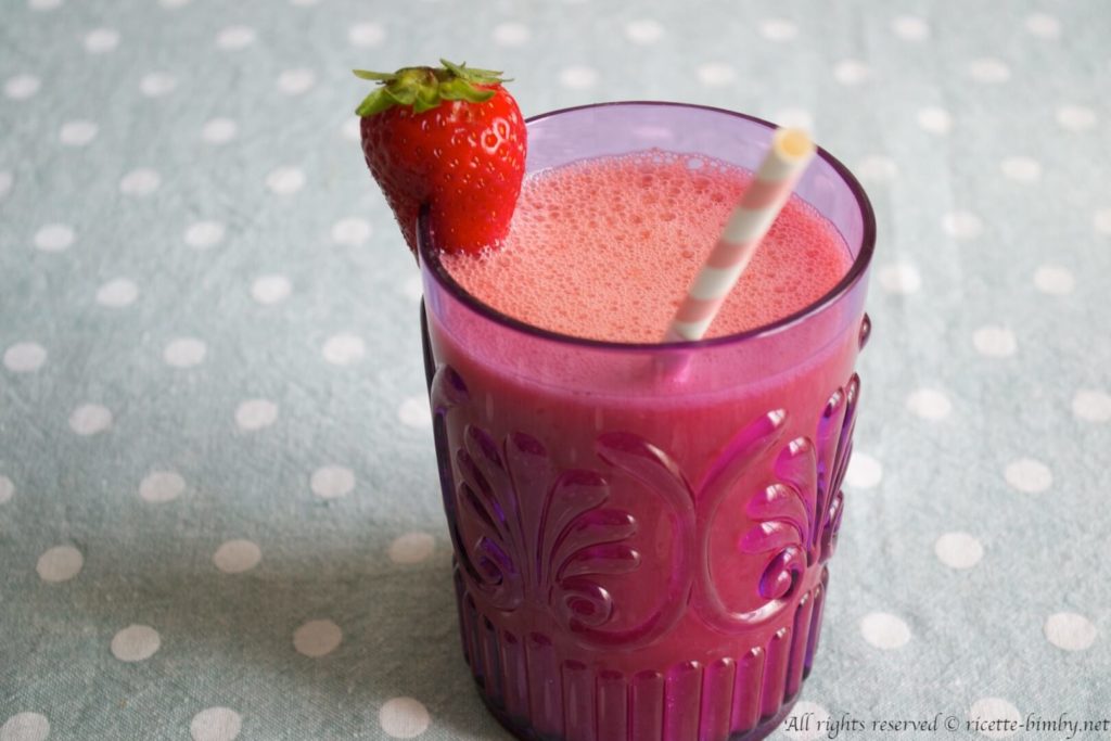 Frappé alla fragola Bimby