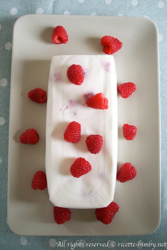 Semifreddo ai lamponi bimby