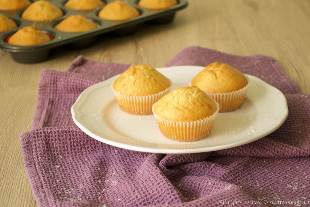 Muffin al cocco e yogurt Bimby