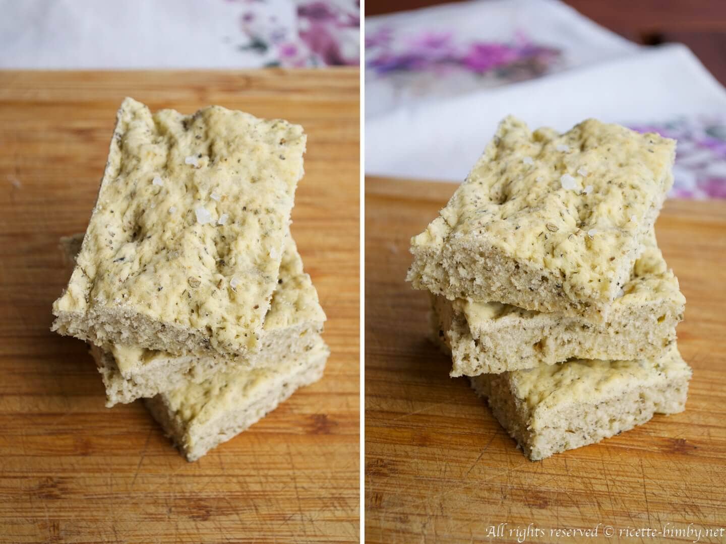 Focaccia veloce alla salvia Bimby