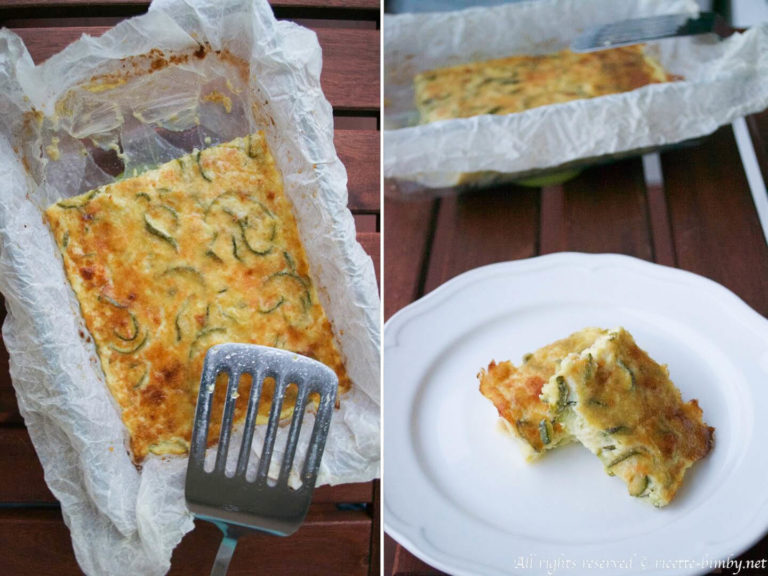 Sformato di zucchine e stracchino Bimby