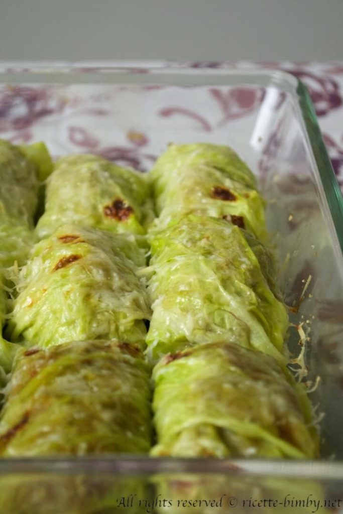 Involtini di verza bimby
