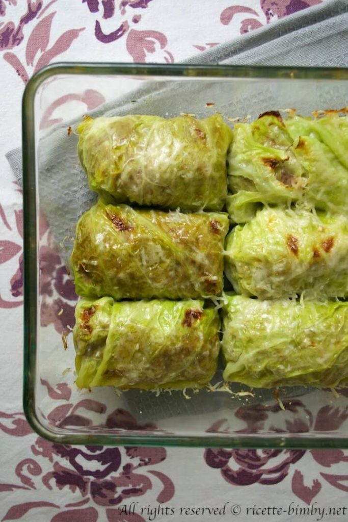 Involtini di verza bimby