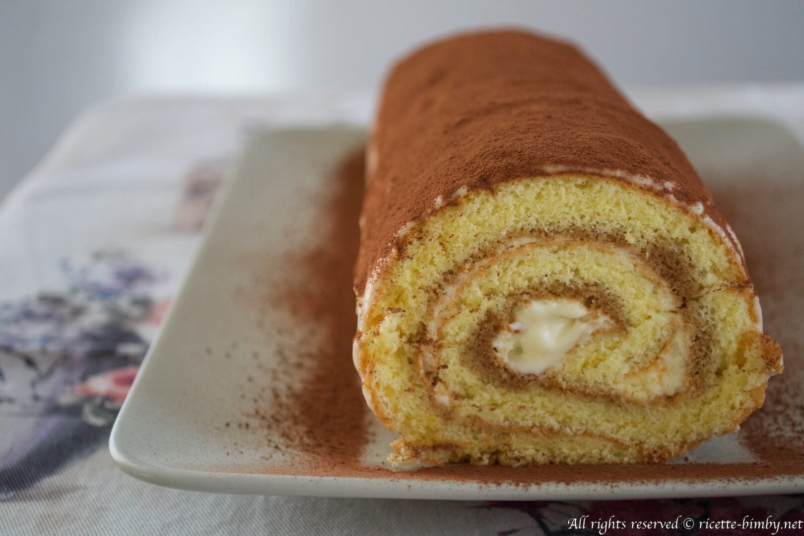 Rotolo Tiramisù Bimby