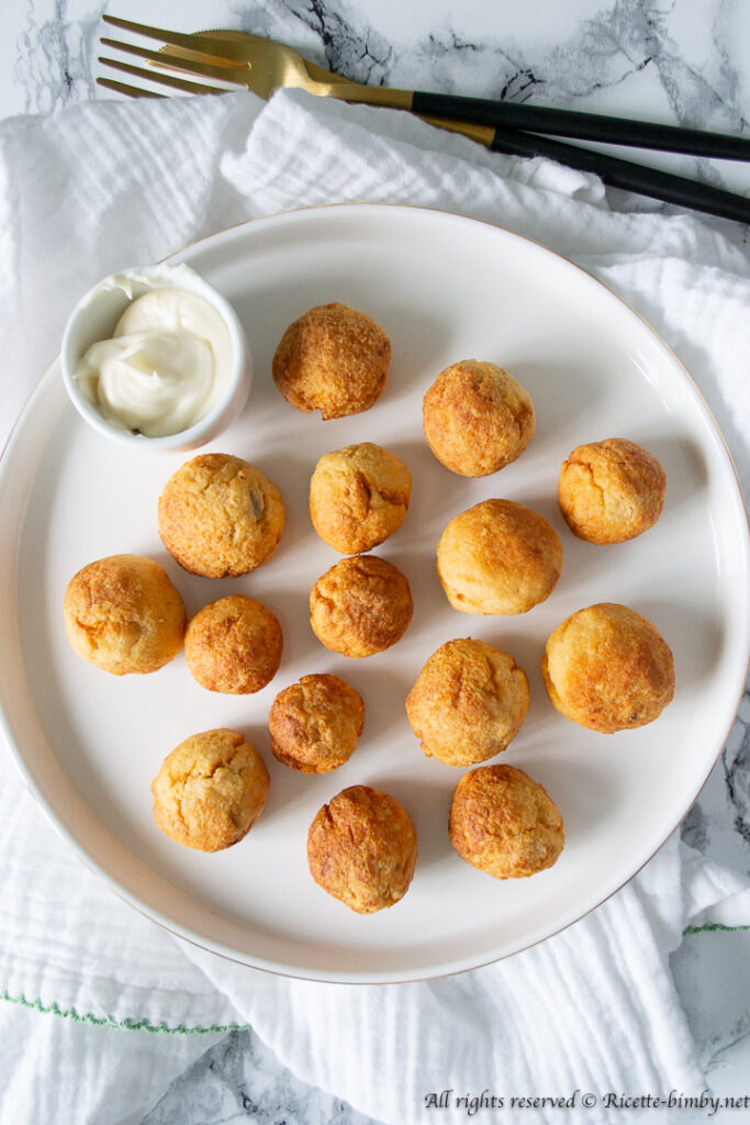 Thermomix salmon meatballs