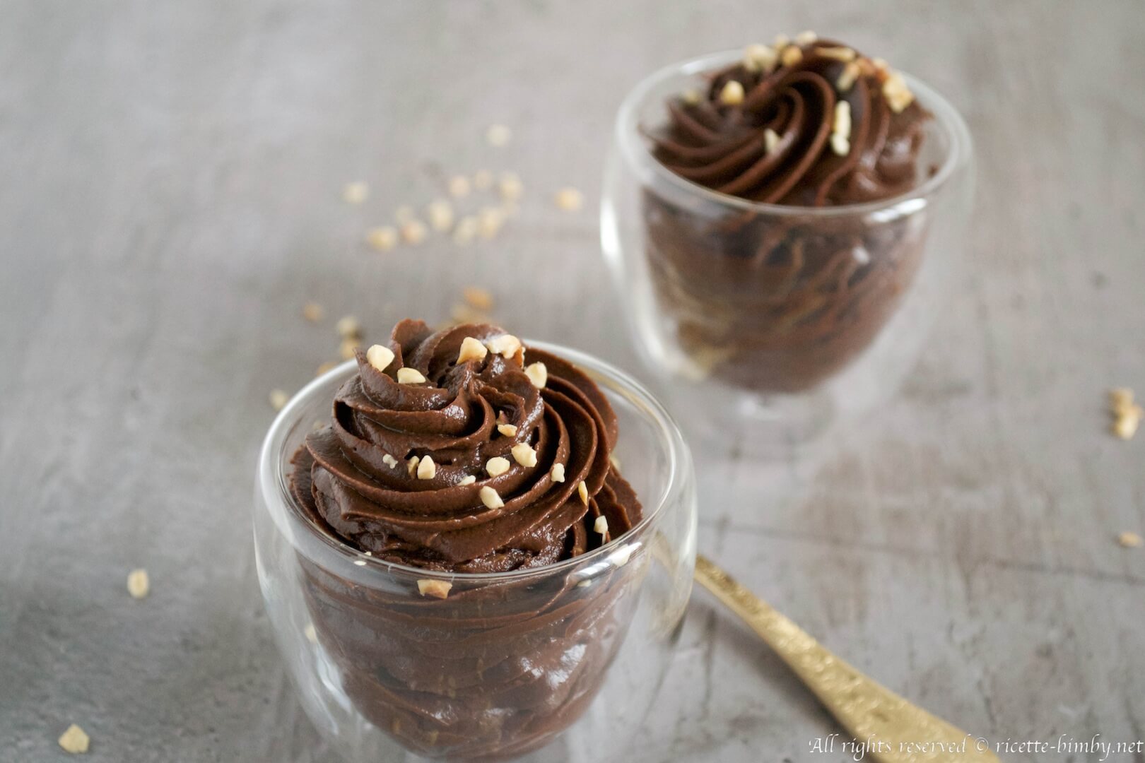 Mousse di cioccolato e avocado Bimby