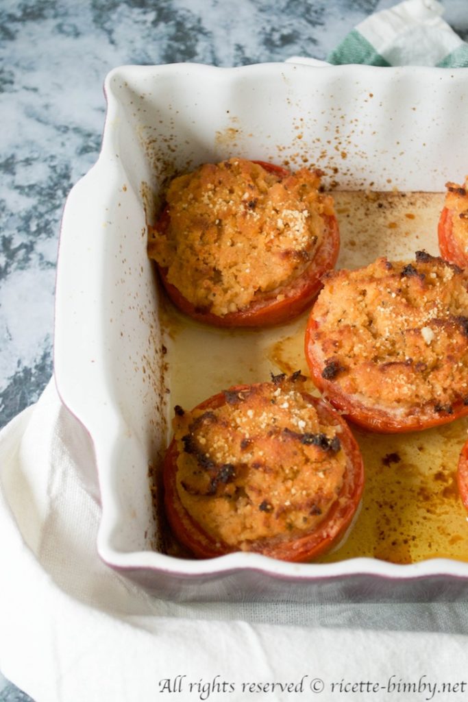 Pomodori gratinati bimby