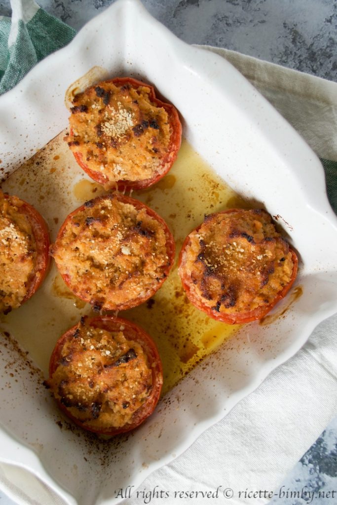 Pomodori gratinati bimby