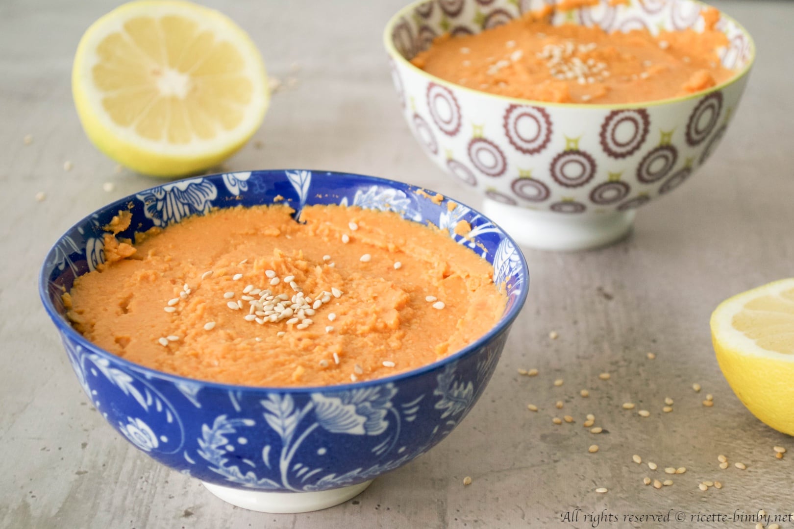 Hummus di peperoni Bimby