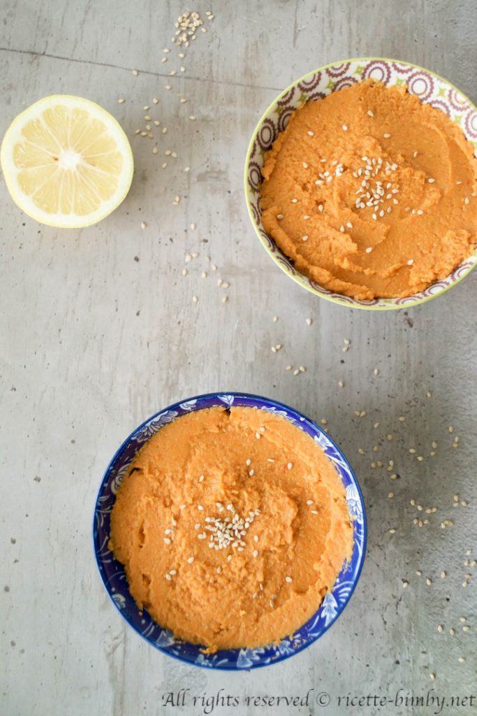 Hummus di peperoni bimby