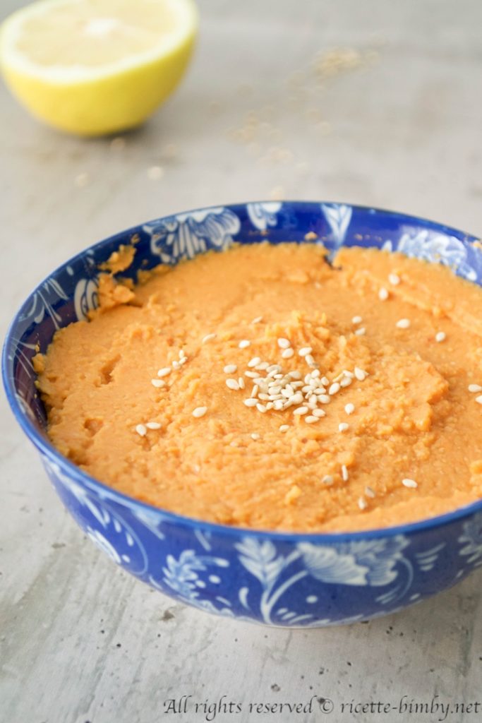 Hummus di peperoni bimby