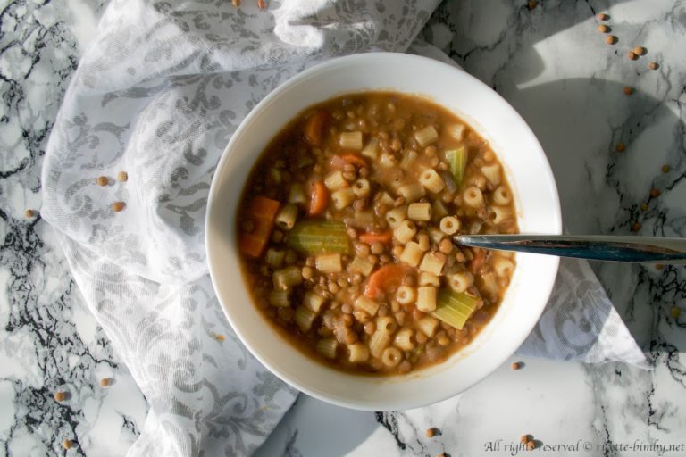 Pasta e lenticchie Bimby