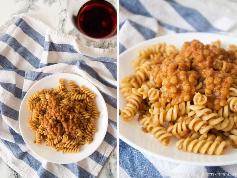 Ragù di lenticchie Bimby