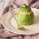 Zucchine tonde ripiene di feta Bimby