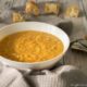 Zuppa di zucca e lenticchie rosse Bimby