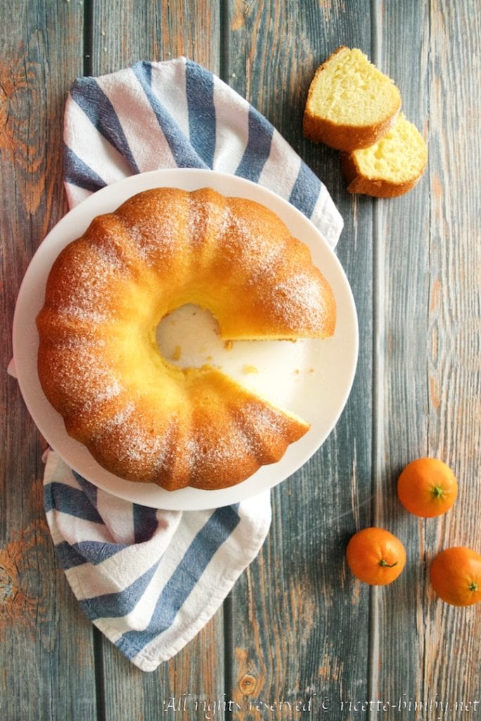 Ciambella yogurt e mandarini bimby