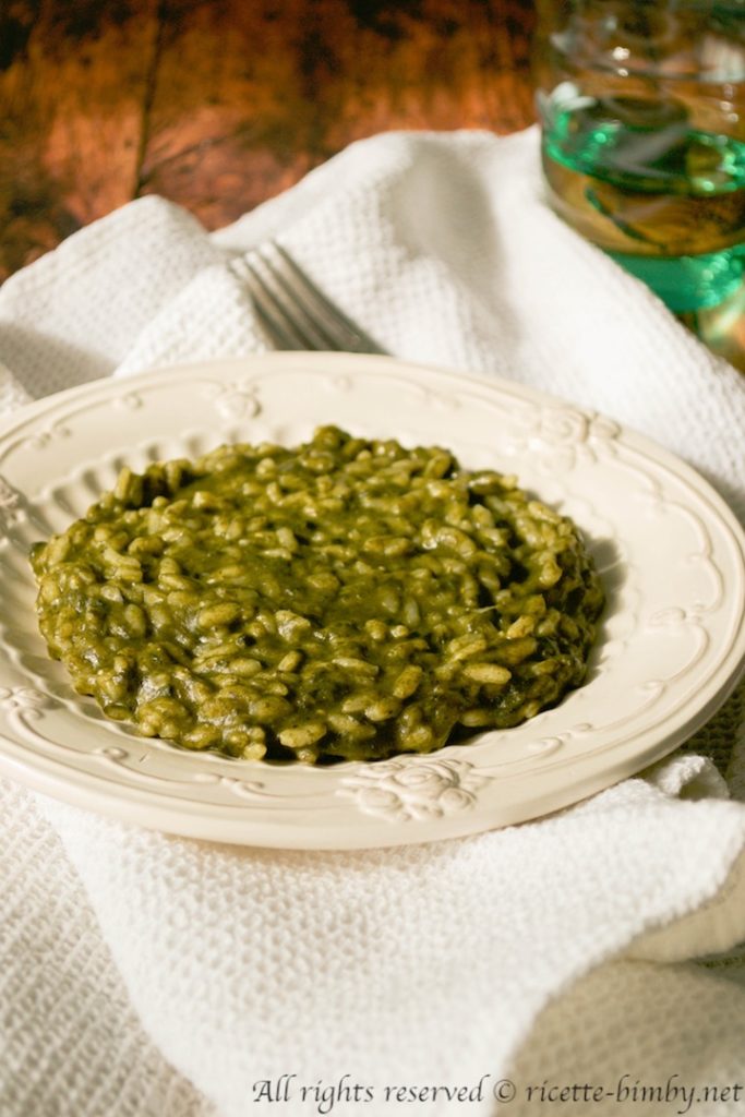 Risotto agli spinaci e gorgonzola bimby