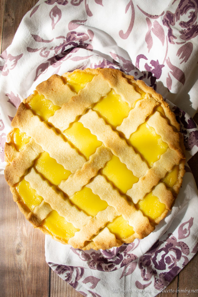 Crostata alla crema bimby