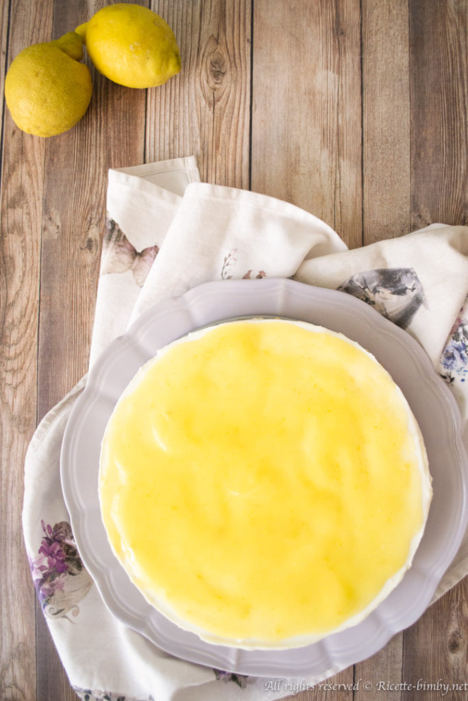 Cheesecake al limone senza cottura bimby